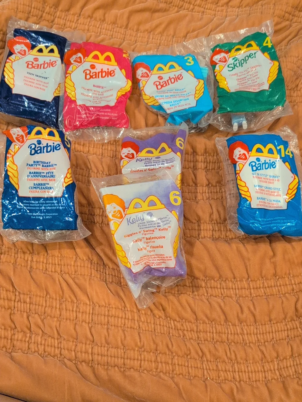 Barbie McDonald's Happy Meal Collectible Dolls - Assorted Colors